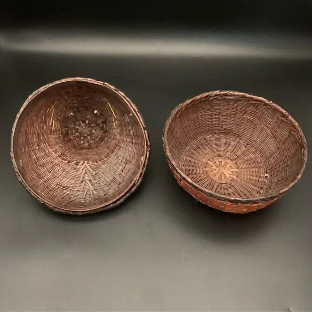 Vintage Chinese Cat Basket